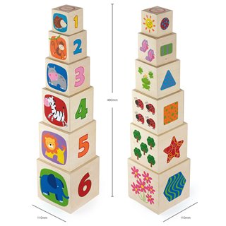 Viga Toys - Nesting & Stacking Blocks